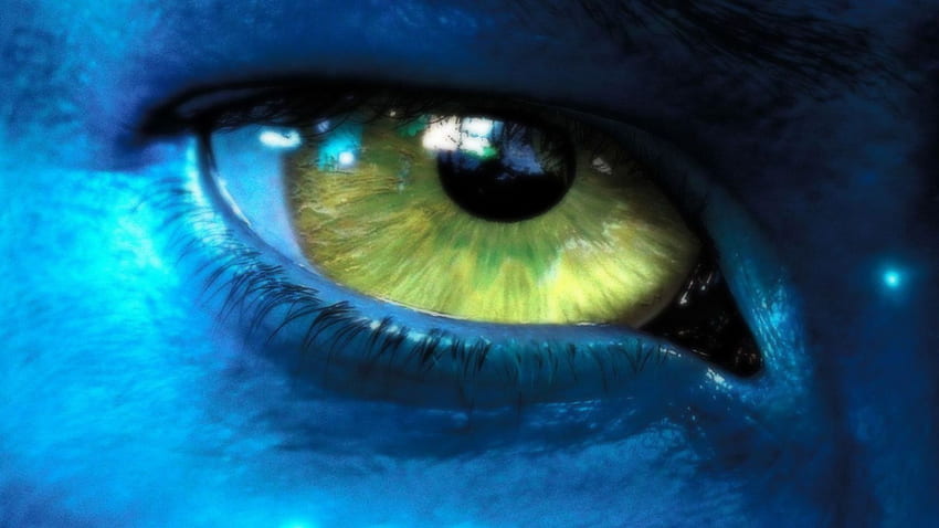 Cool Eyes Avatar Movie HD wallpaper