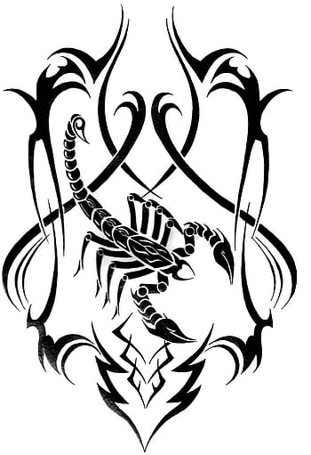 Tribal Scorpion Design Tattoo HD wallpaper | Pxfuel