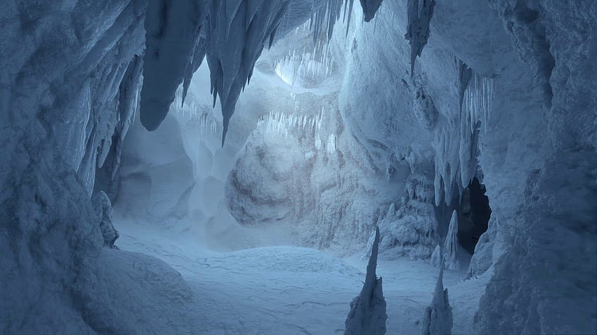 Scena Jaskini Hoth - Jaskinia Gwiezdnych Wojen Hoth - & Tło Tapeta HD