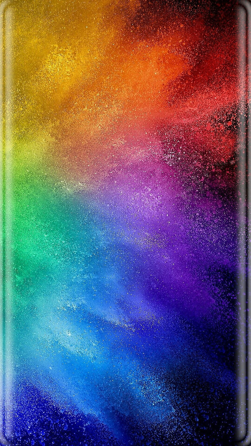 Explosões de arco-íris. * Colorido e arco-íris. iPhone, para tela curvada Papel de parede de celular HD