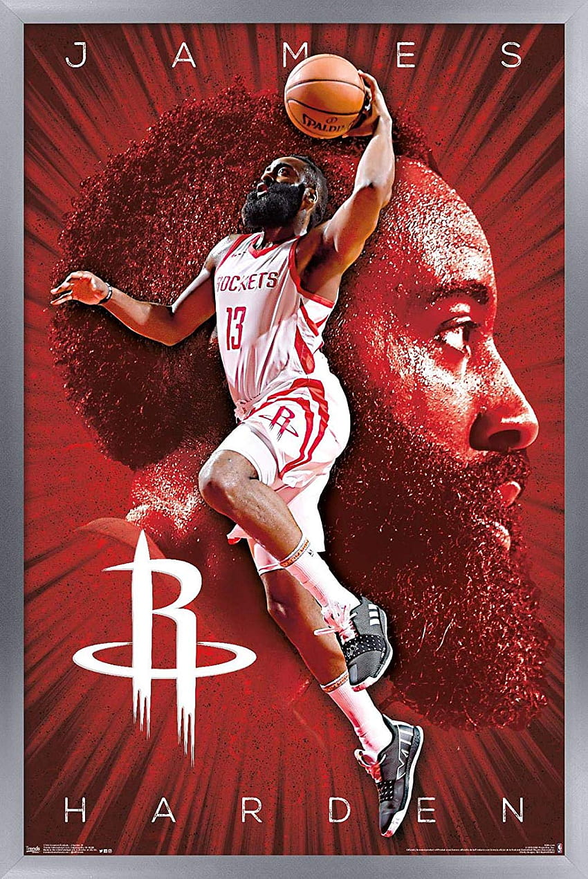 Trends International NBA Houston Rockets - James, James Harden 2020 HD phone wallpaper