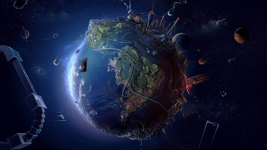 Earth Fantasy, Earthy HD wallpaper