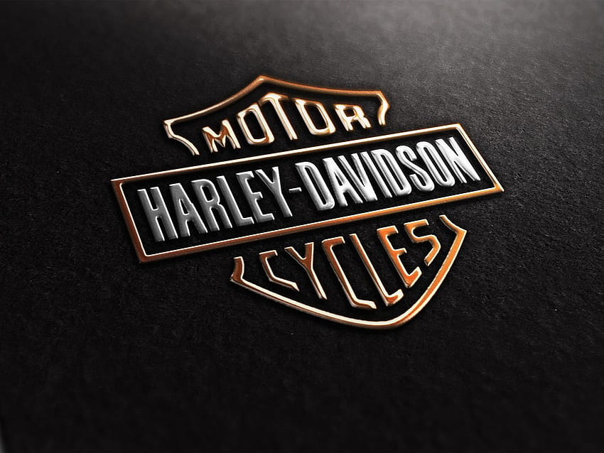 Harley -Davidson Logo , Awesome Car Logo HD wallpaper
