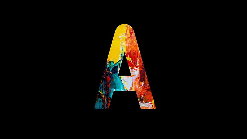 a alphabet, colorful, art, mac pro retaia , background, 25475 HD wallpaper