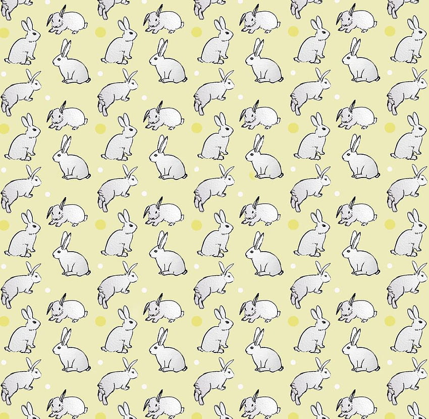 Bunny Pattern Tumblr Bunny wallpape. Cf. Rabbit, Bunny HD wallpaper