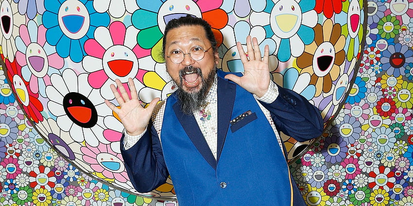 Takashi Murakami Designs Psychedelic Album Cover for Upcoming Kanye West and Kid Cudi Project HD wallpaper
