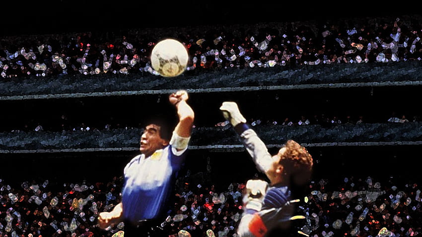 Remembering Diego Maradona's 'Hand of God' goal against England 30 years later. Football News HD wallpaper