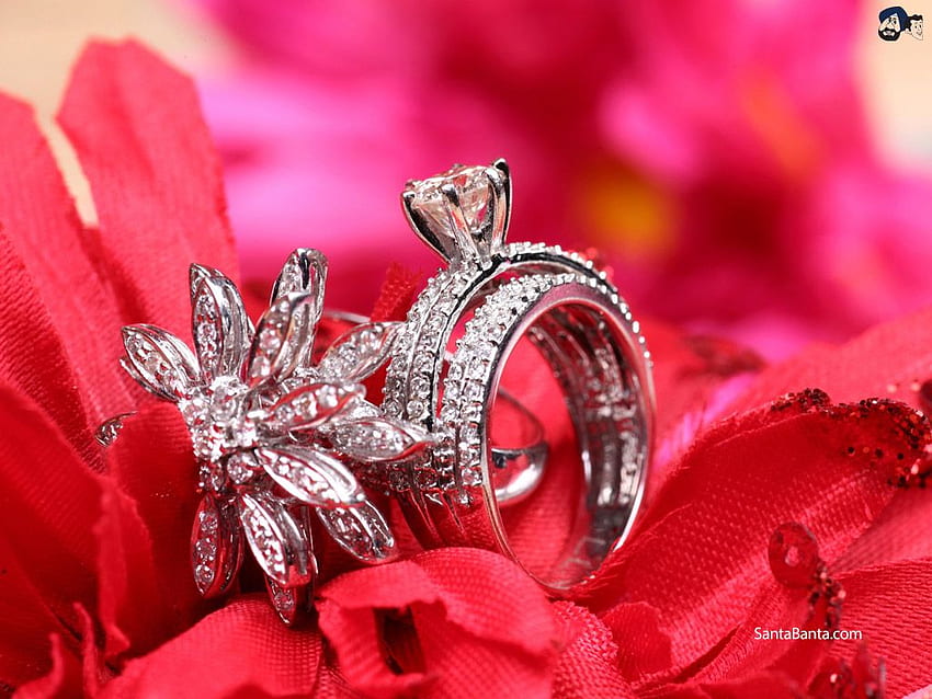 Wallpaperspiolt: Engagement Rings HD Wallpapers | Wedding ring wallpaper,  Wedding rings, Flower wedding ring