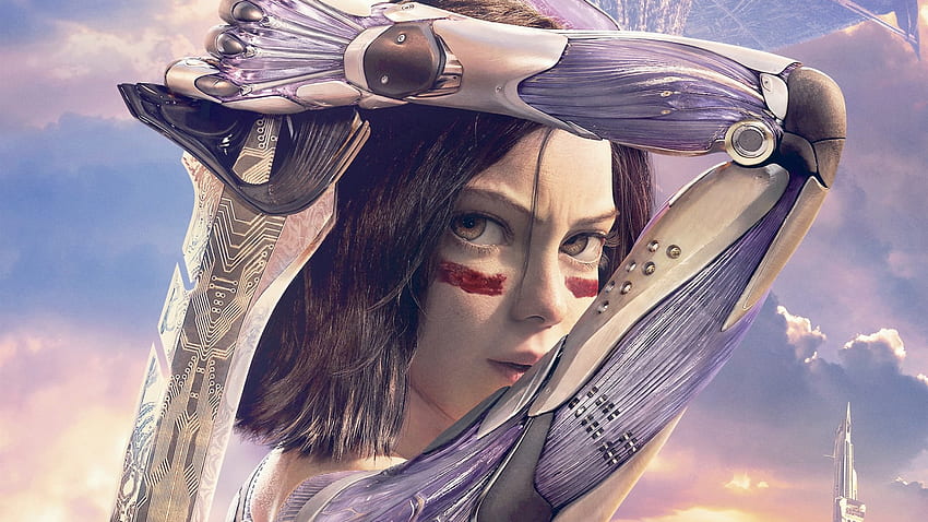 Alita: Battle Angel, Sword, Mechanic Arm, Sci Fi, Animation For , Battle Angel HD wallpaper