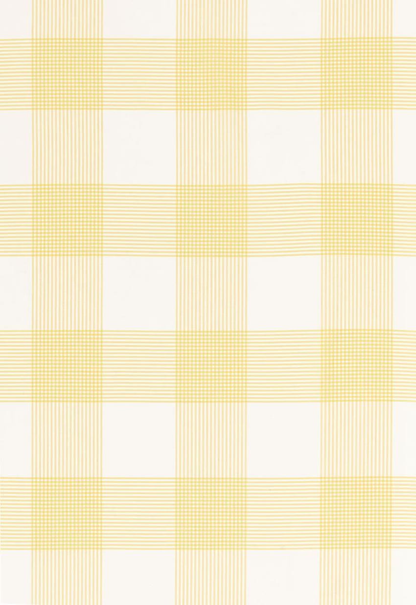 Antigua Plaid Sunflower by Schumacher Fabric. Cute patterns , Aesthetic , iPhone background, Aesthetic Yellow Plaid HD phone wallpaper