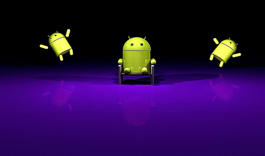 Android-Roboter, cooler Android-Roboter HD-Hintergrundbild