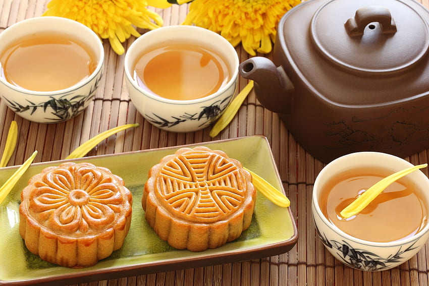 Chinese Tea . Tea, chinese, flowers, green HD wallpaper | Pxfuel