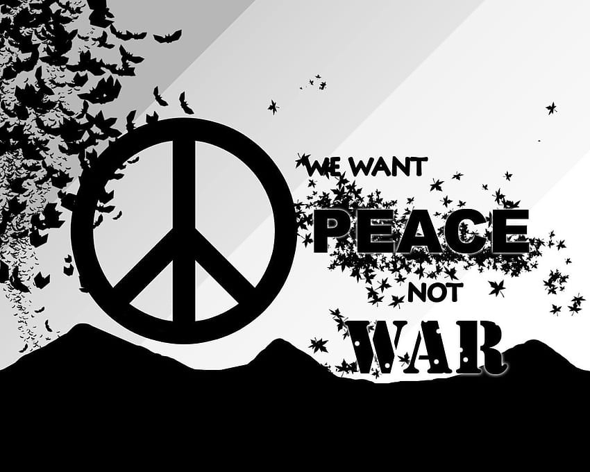 Peace not war quotes Peace not war notebook quotes rogus publishing 9781076976444, Wage War HD wallpaper