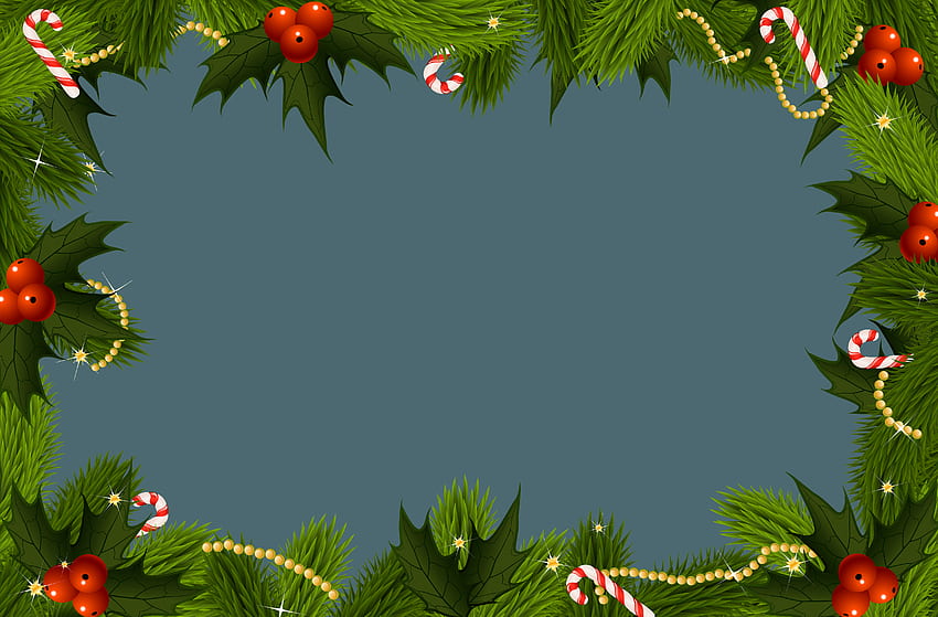 Cornice di Natale trasparente, ClipArt, ClipArt nella Libreria Clipart Sfondo HD