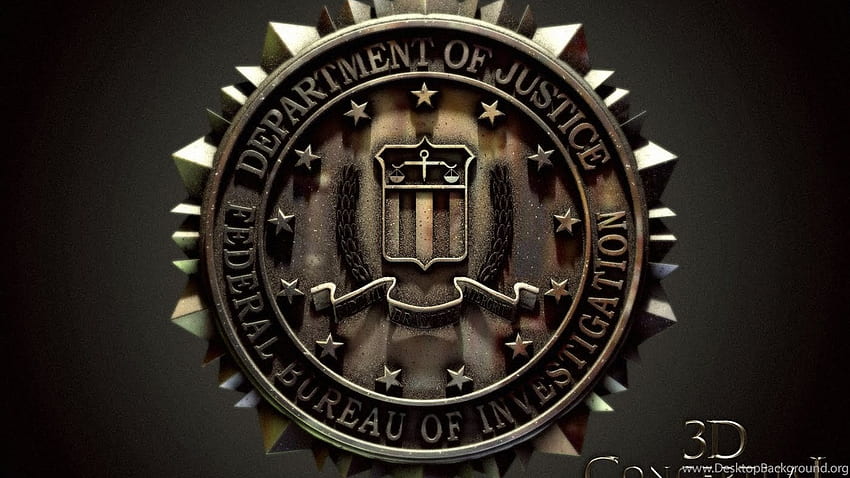 Pic Nuevas Publicaciones: Antecedentes Del FBI, Insignia Del FBI fondo de pantalla