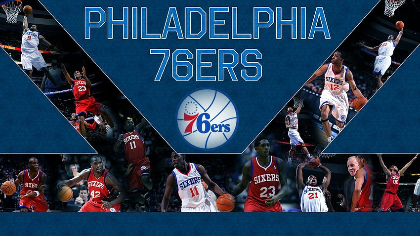 Cool Philadelphia 76ers 농구 로고 NBA iPhone 배경화면 . HD 월페이퍼