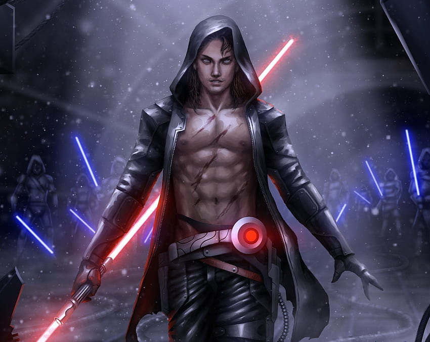 Sci Fi Star Wars Artistic Warrior Futuristic Man Lightsaber Light Scar . Star wars sith, Sith warrior, Star wars , Meetra Surik HD wallpaper