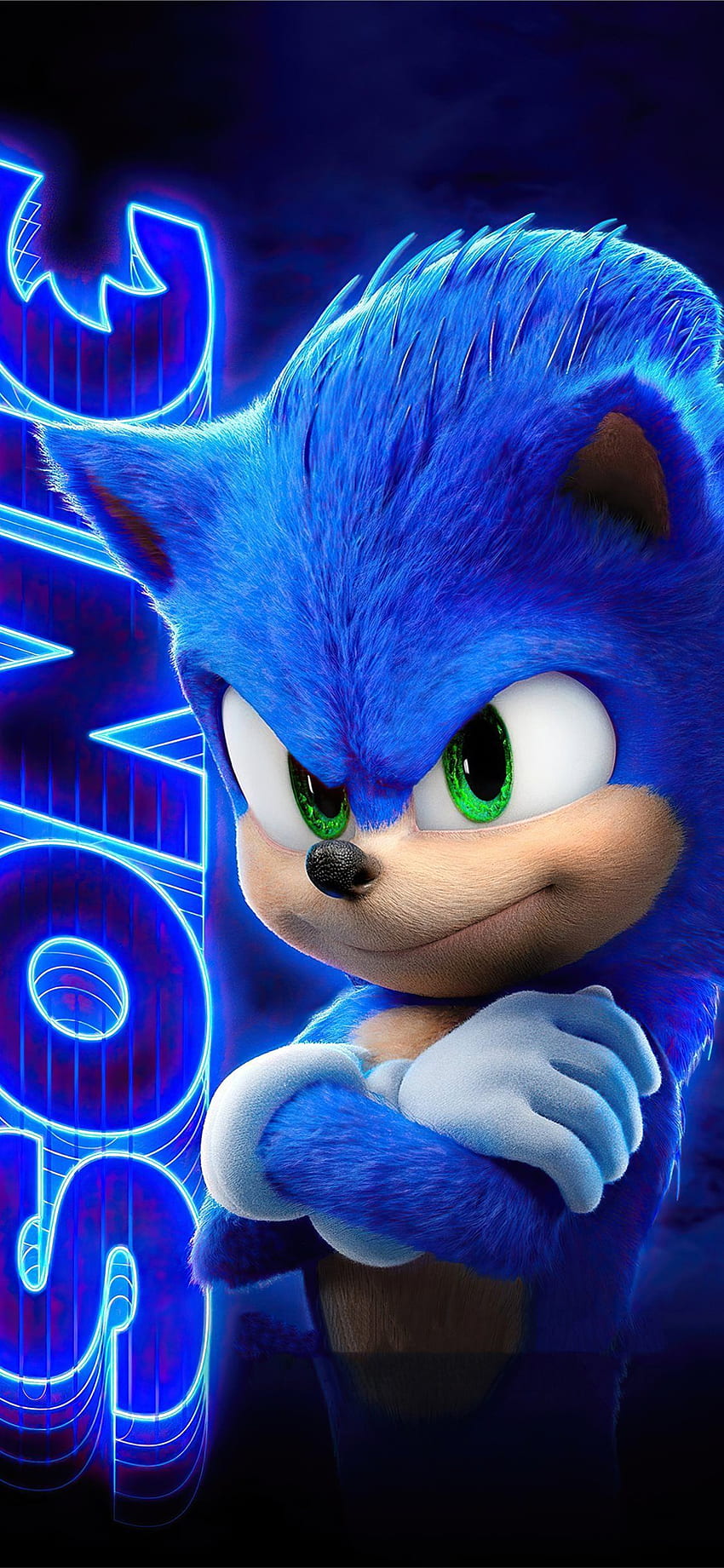 Sonic the Hedgehog iPhone, Sonic the Hedgehog-Logo HD-Handy-Hintergrundbild