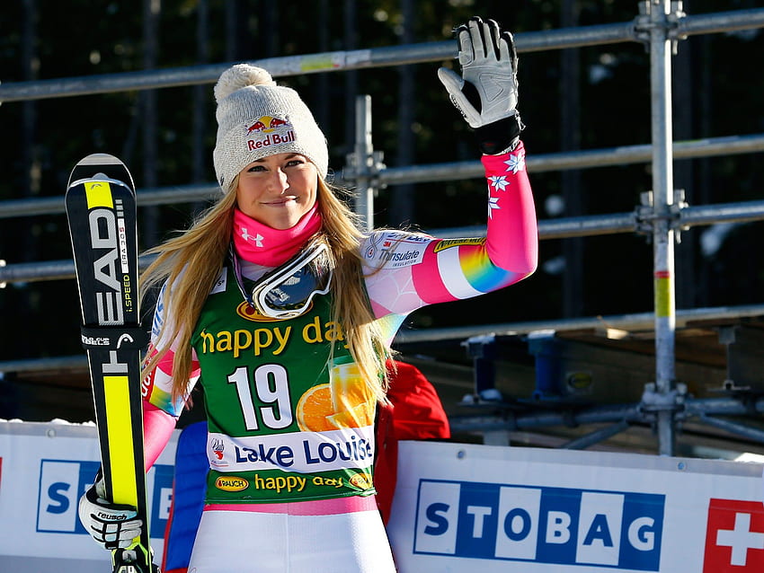 Alp disiplini kayak yarışı: Tina Maze yine kazandı ve Lindsey Vonn etkileyici bir geri dönüş yaptı HD duvar kağıdı