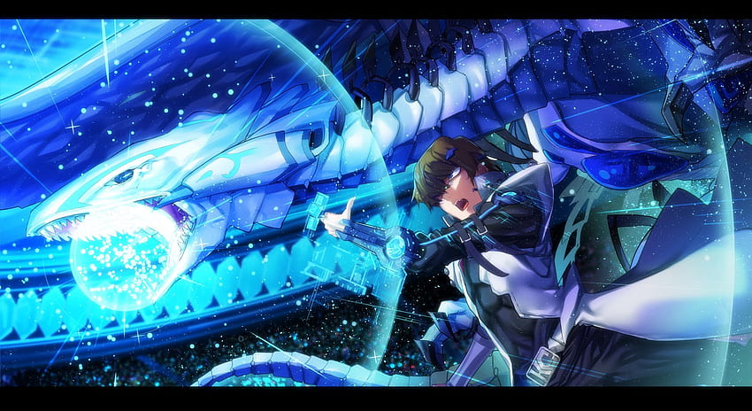 Yu Gi Oh! The Dark Side Of Dimensions Seto Kaiba Blue Eyes HD wallpaper