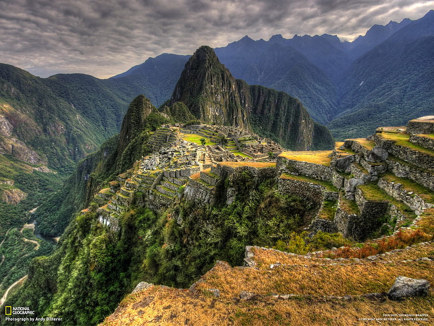 インカの地、インカ、旧市街、山、高原 高画質の壁紙