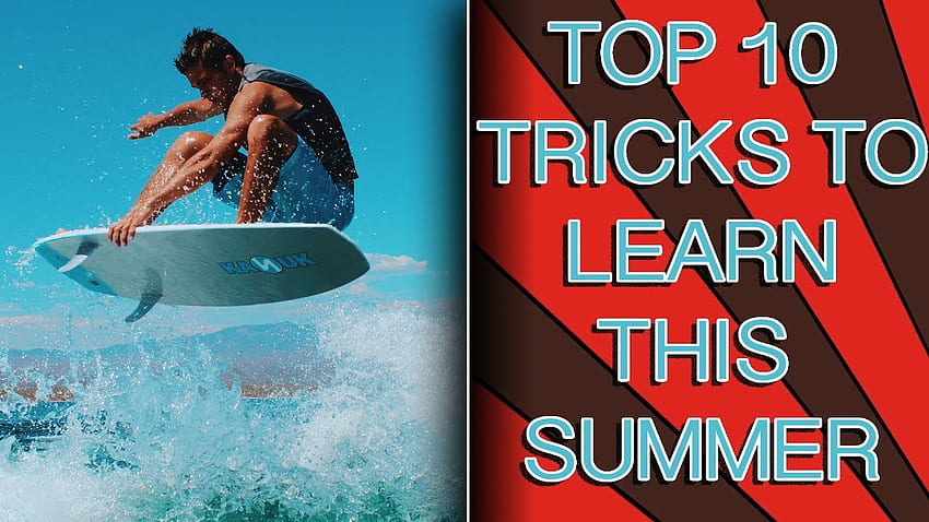 Best Wakesurf Tricks To Learn. TOP 10 by Connor Burns Professional Wakesurfer, Wakesurfing HD wallpaper