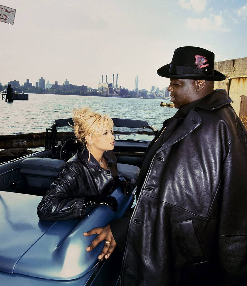 Хип-хопът на 90-те в Instagram: „The Notorious B.I.G. & Faith Evans в графика за Vibe Magazine, октомври. Faith Evans, Hip hop world, Hip hop HD тапет за телефон