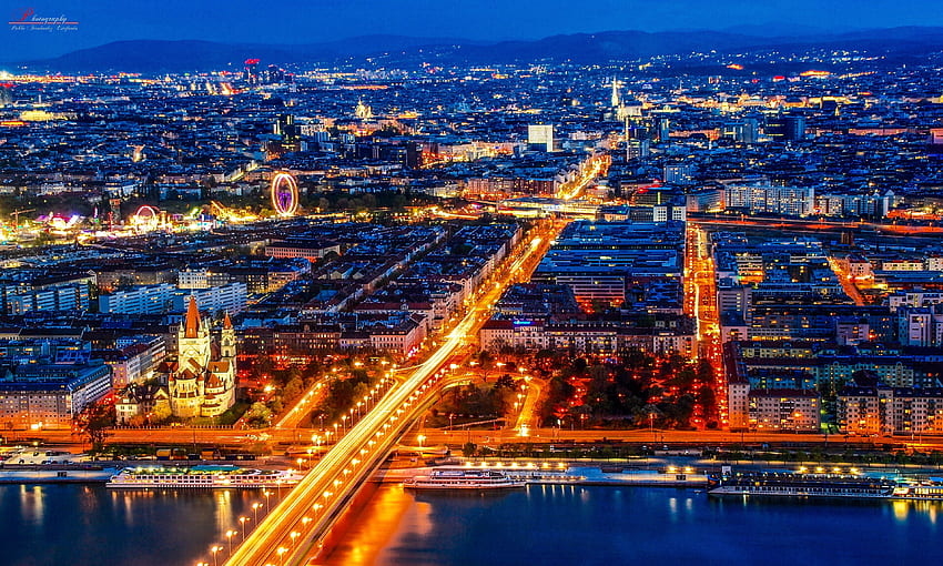 Vienna, Vienna Skyline HD wallpaper