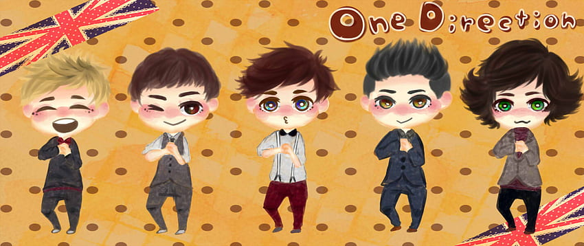 One Direction Anime Board, One Direction Cartoon HD wallpaper | Pxfuel