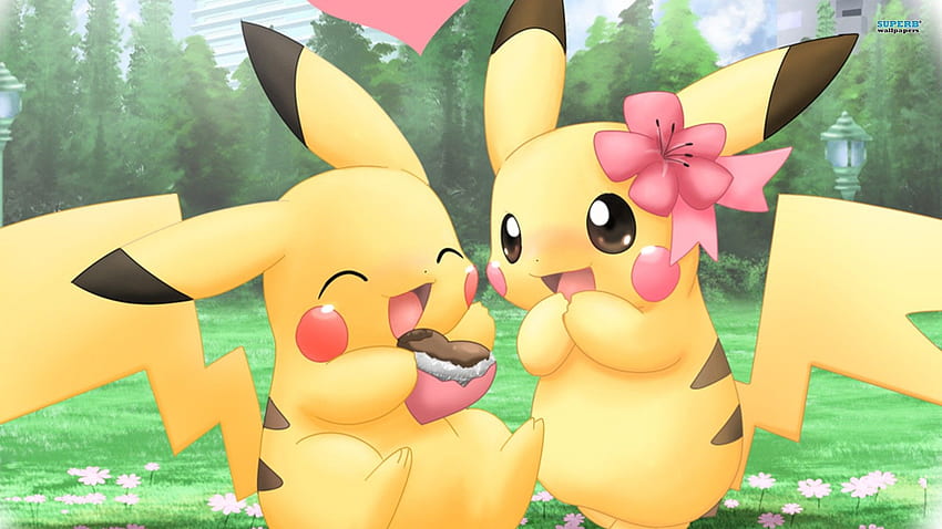 Pikachu Pokemon Cute Couples of Cartoon 2013 [] para seu celular e tablet. Explorar Cute Cartoon for . bonito para papel de parede HD