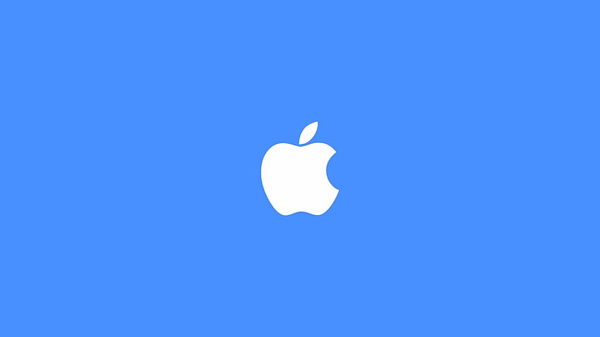Logotipo de Apple azul. .sc , logotipo de Apple fondo de pantalla