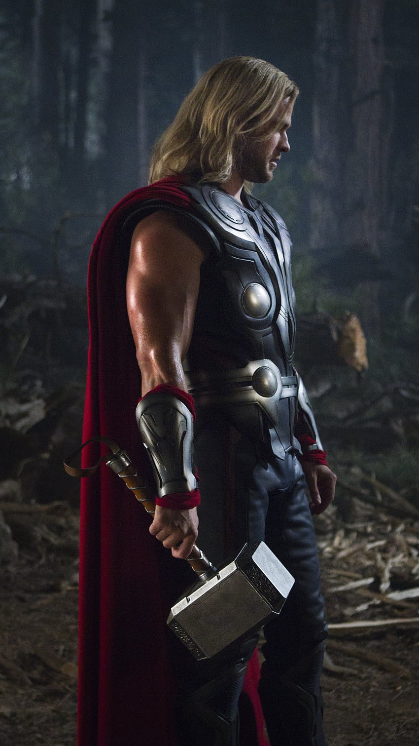 Chris Hemsworth, thor, marvel avengers HD phone wallpaper