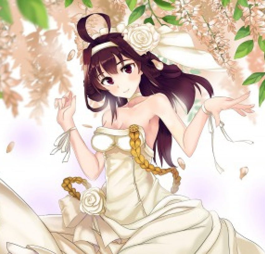 Anime Anime Girls Original Characters Wedding Dress Weddings Two Women  Artwork Digital Art Fan Art F Wallpaper - Resolution:3000x1500 - ID:1319616  - wallha.com
