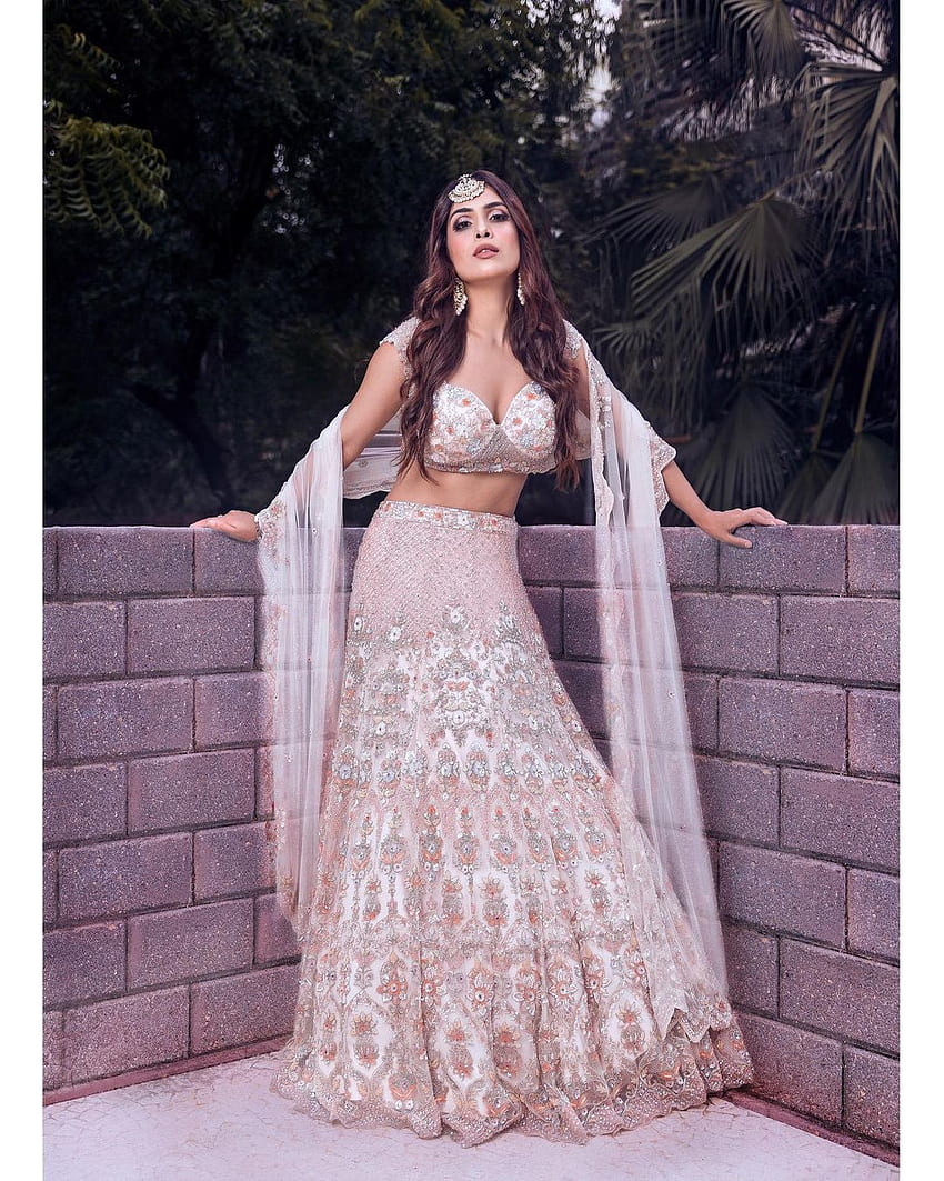 Neha Malik, bridal party dress, bride HD phone wallpaper