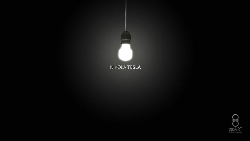 Nikola Tesla HD-Hintergrundbild