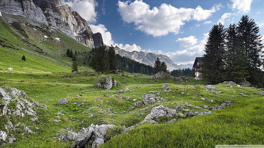 Alpstein Massif、Swiss Alps Ultra Background for U TV : ワイドスクリーン & UltraWide & ラップトップ : タブレット : スマートフォン、スイス アルプス 高画質の壁紙