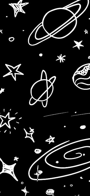 Space Doodle, Doodle Space Aesthetic HD phone wallpaper | Pxfuel