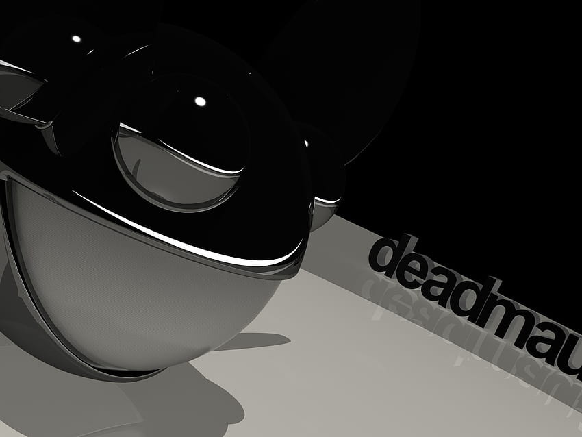 deadmau5, cool, metal, mau5, black Wallpaper HD