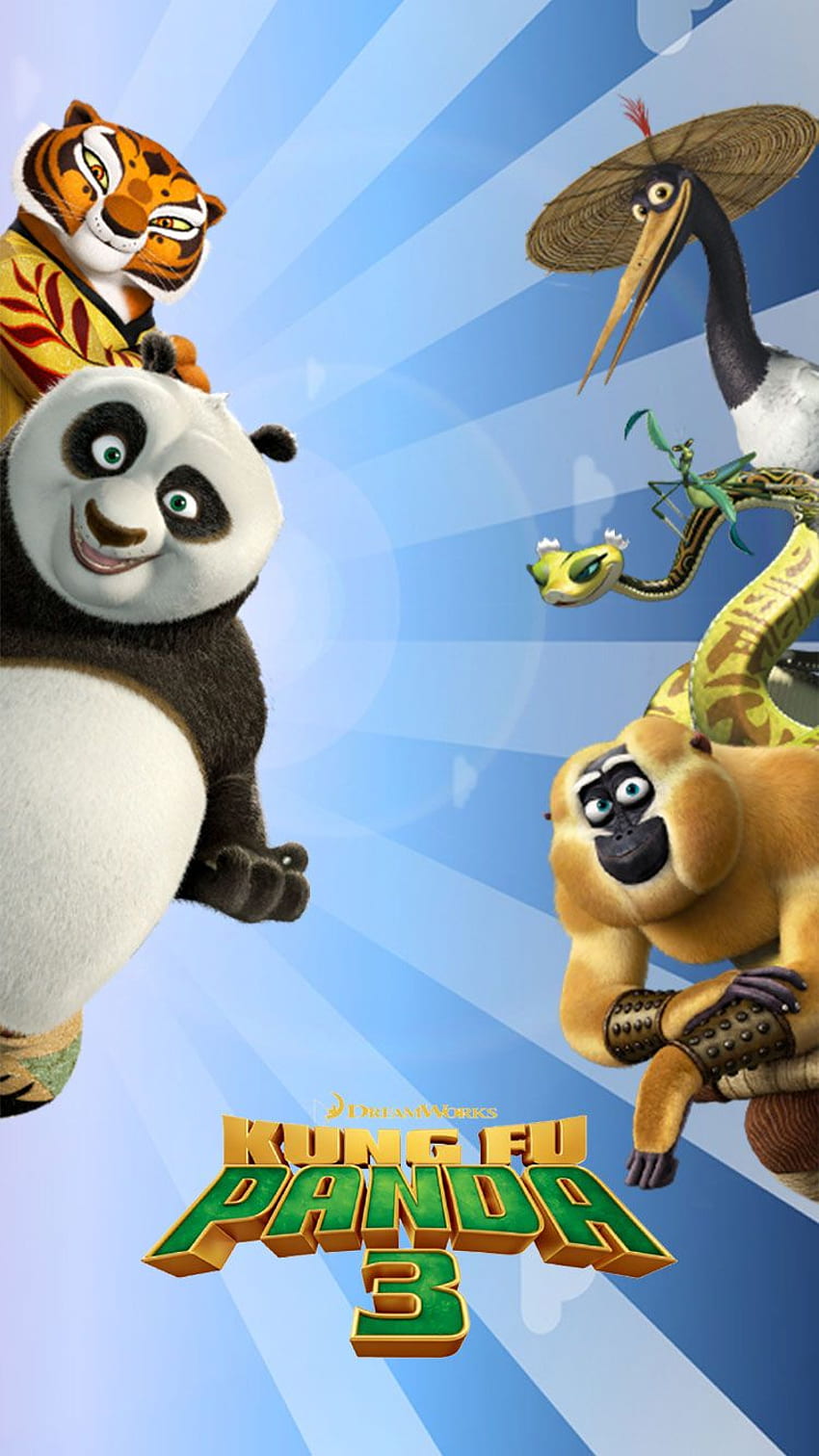 Kung Fu Panda 3 2016 iPhone &, Small Cute Cartoon Panda HD phone wallpaper