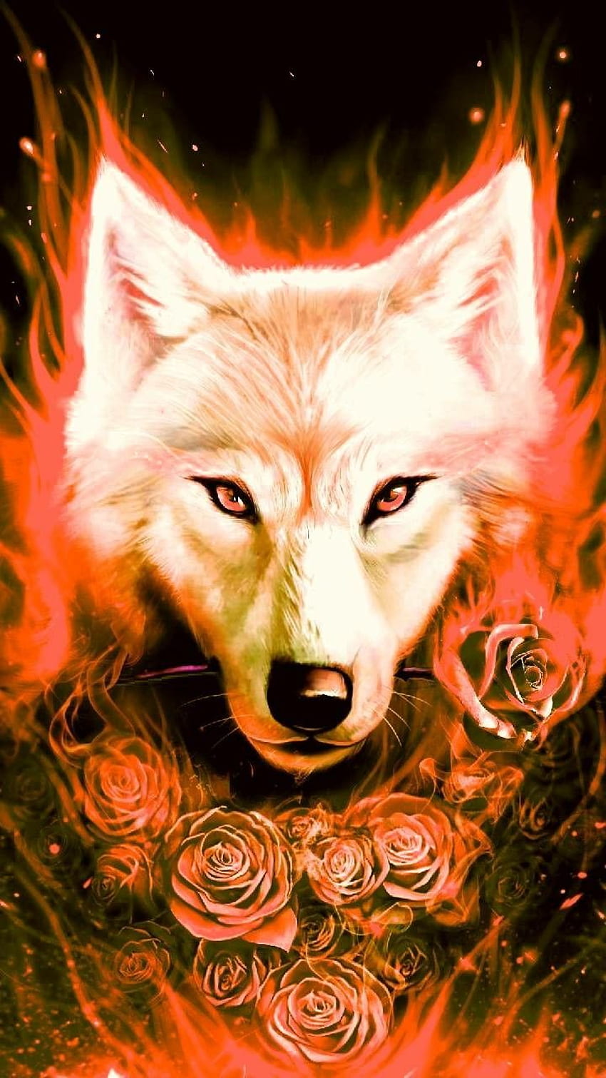 Zaneta Goman on wolves. Wolf spirit animal, Cute animal drawings, Wolf, Cute Drawn Wolf HD phone wallpaper