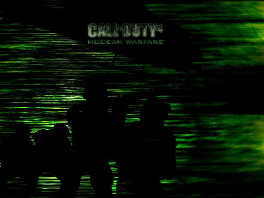 Call of Duty 4: Modern Warfare, helicopter, green, cod4, modern warfare, guns, call of duty, people, cod HD wallpaper