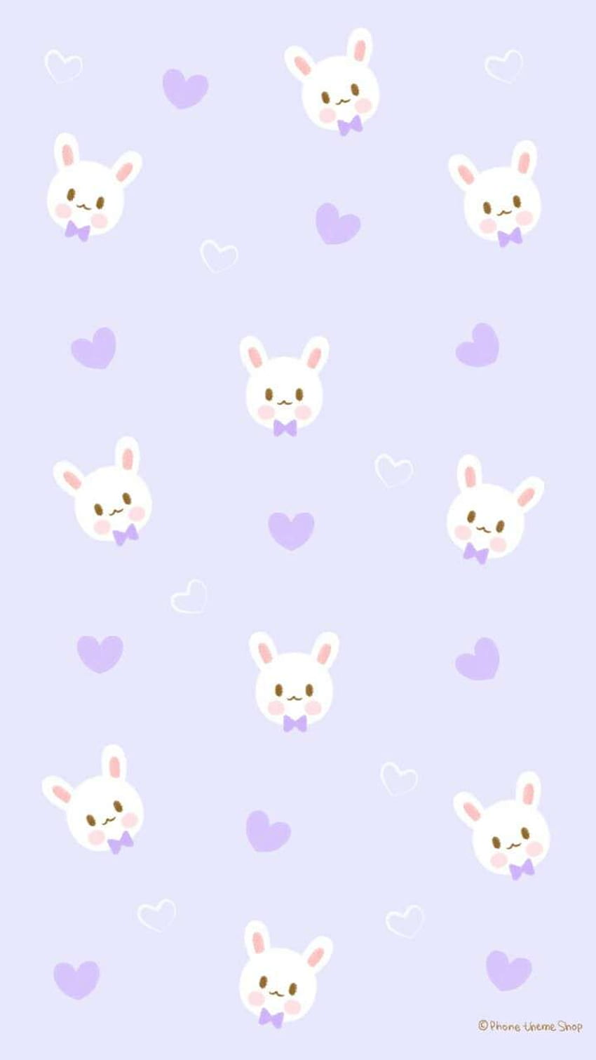 Purple kawaii wallpaper by beibu  Android Apps  AppAgg