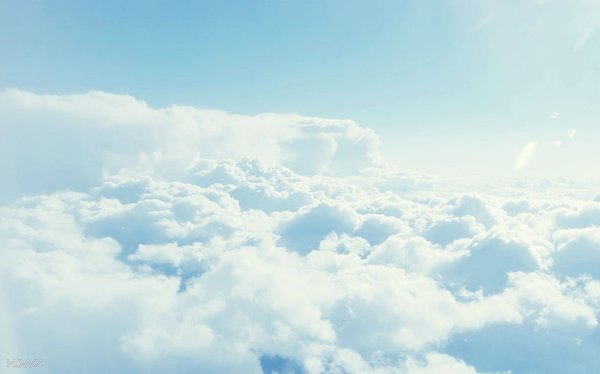 เมฆสวรรค์ - พื้นหลังเมฆสวรรค์บนค้างคาว วอลล์เปเปอร์ HD
