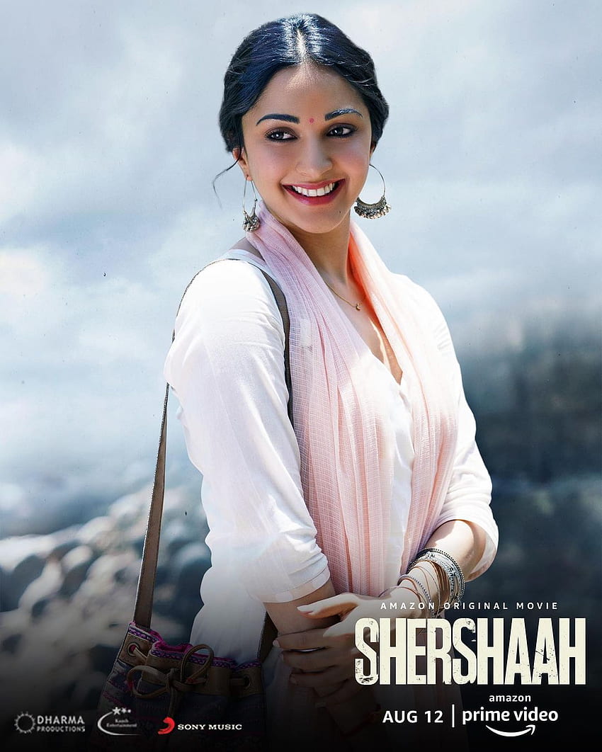 Kiara Advani partage une nouvelle affiche de Shershaah célébrant l'histoire de Dimple Cheema Fond d'écran de téléphone HD