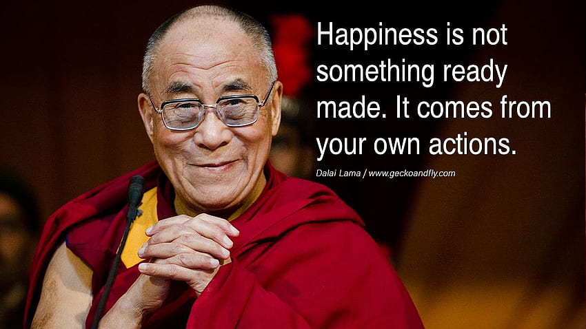 Citations du dalaï-lama tibétain sur la vie, la sagesse et la colère Fond d'écran HD