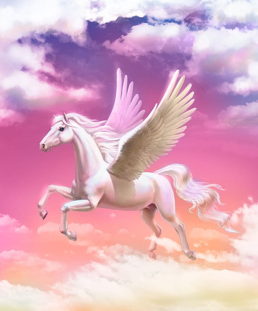 MAGICAL UNICORN 2019 6, Awesome Pink Unicorn HD phone wallpaper