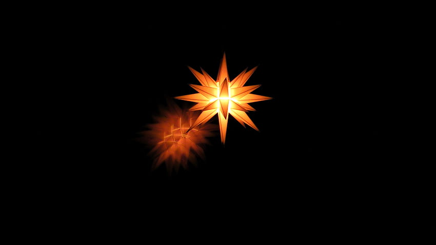 Abstract, Shine, Light, Dark Background, Form, Star HD wallpaper