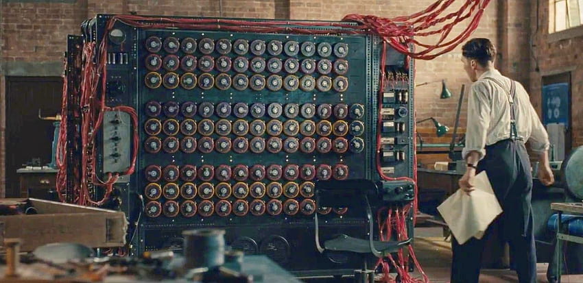 Моят дневник на мислите: Enigma Machines, Алън Тюринг, Играта на имитация HD тапет
