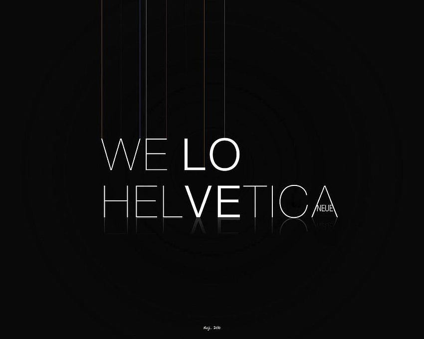 Helvetica - Greatest Typeface Ever! - Design & Paper