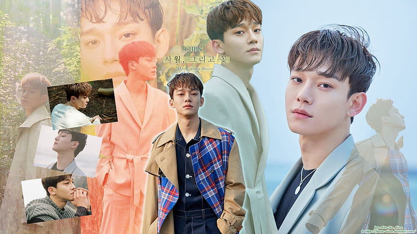 K Pop Lover ^^: CHEN (EXO) 사월, 그리고 꽃 (April, And A HD wallpaper
